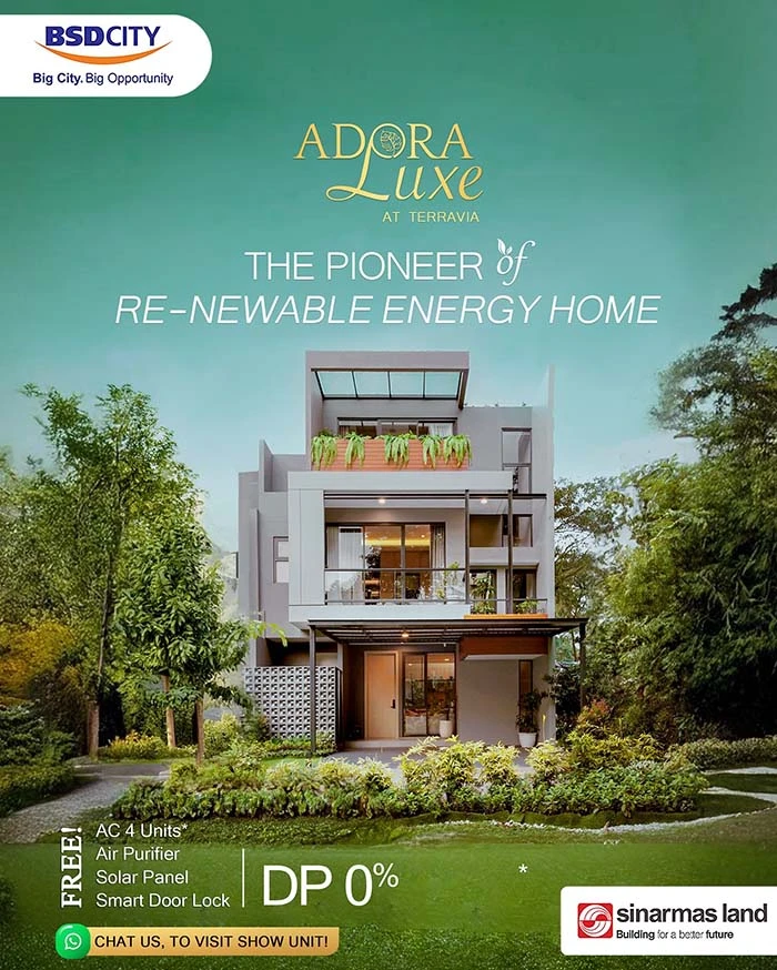 Adora at Terravia BSD City - Cluster Hunian Sinar Mas Land