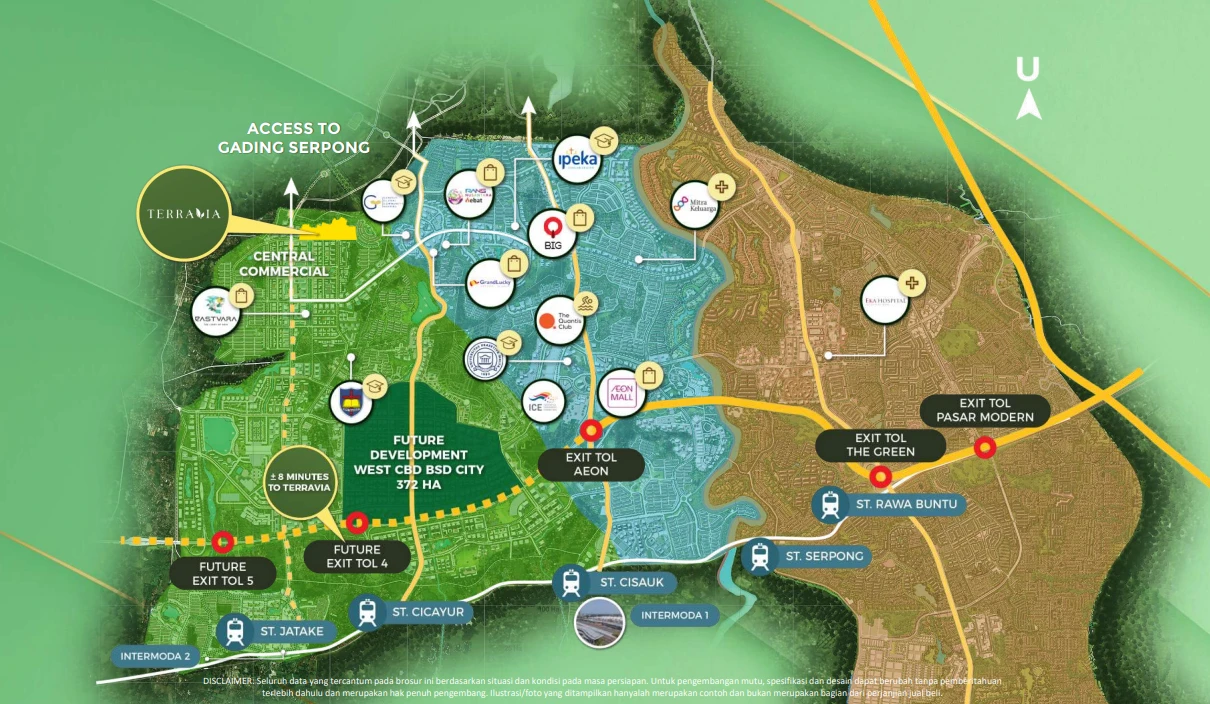 Adora Luxe at Terravia BSD City - Strategic Location